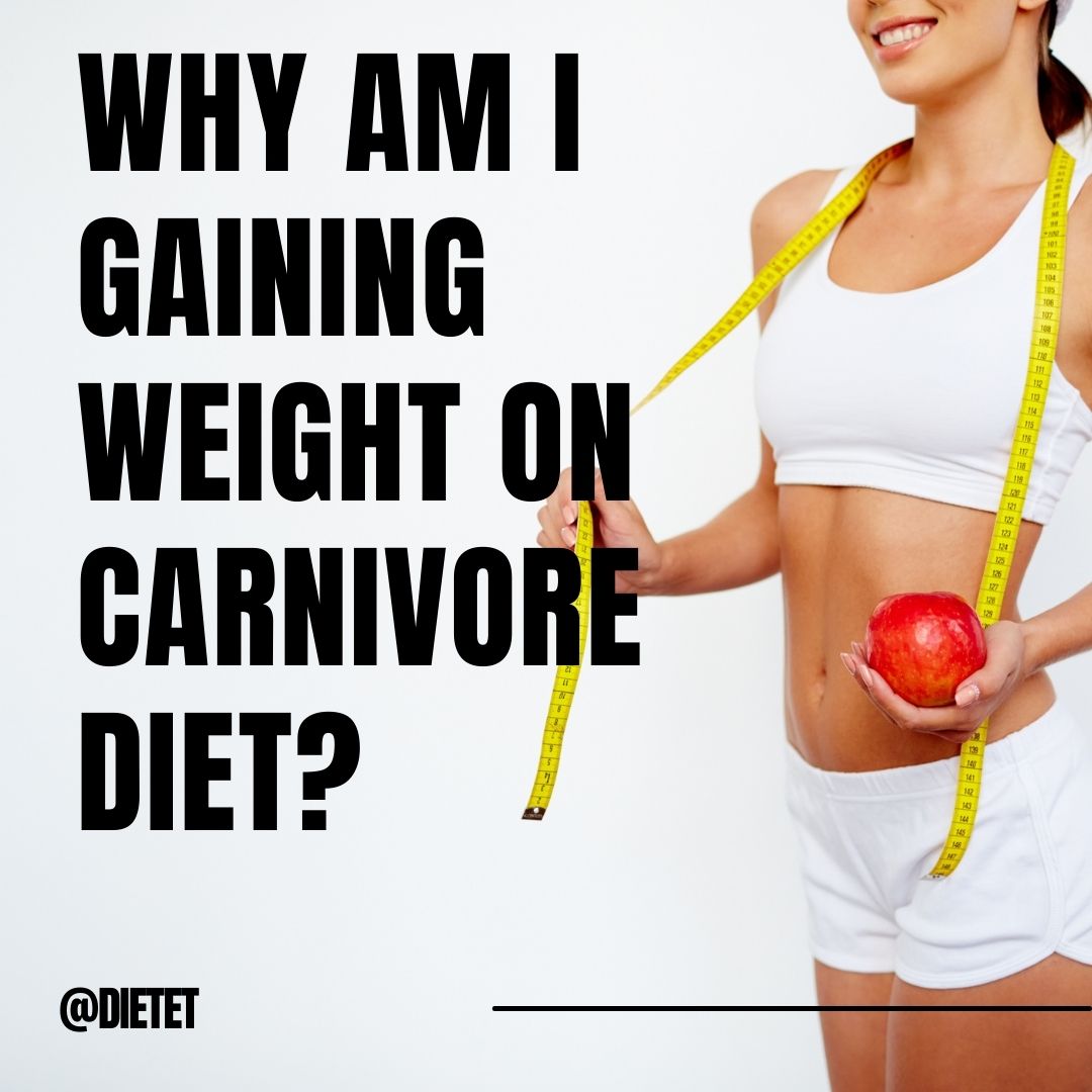 why am i gaining weight on carnivore diet